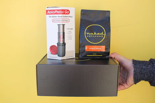 Aeropress-ing….The Naked Way