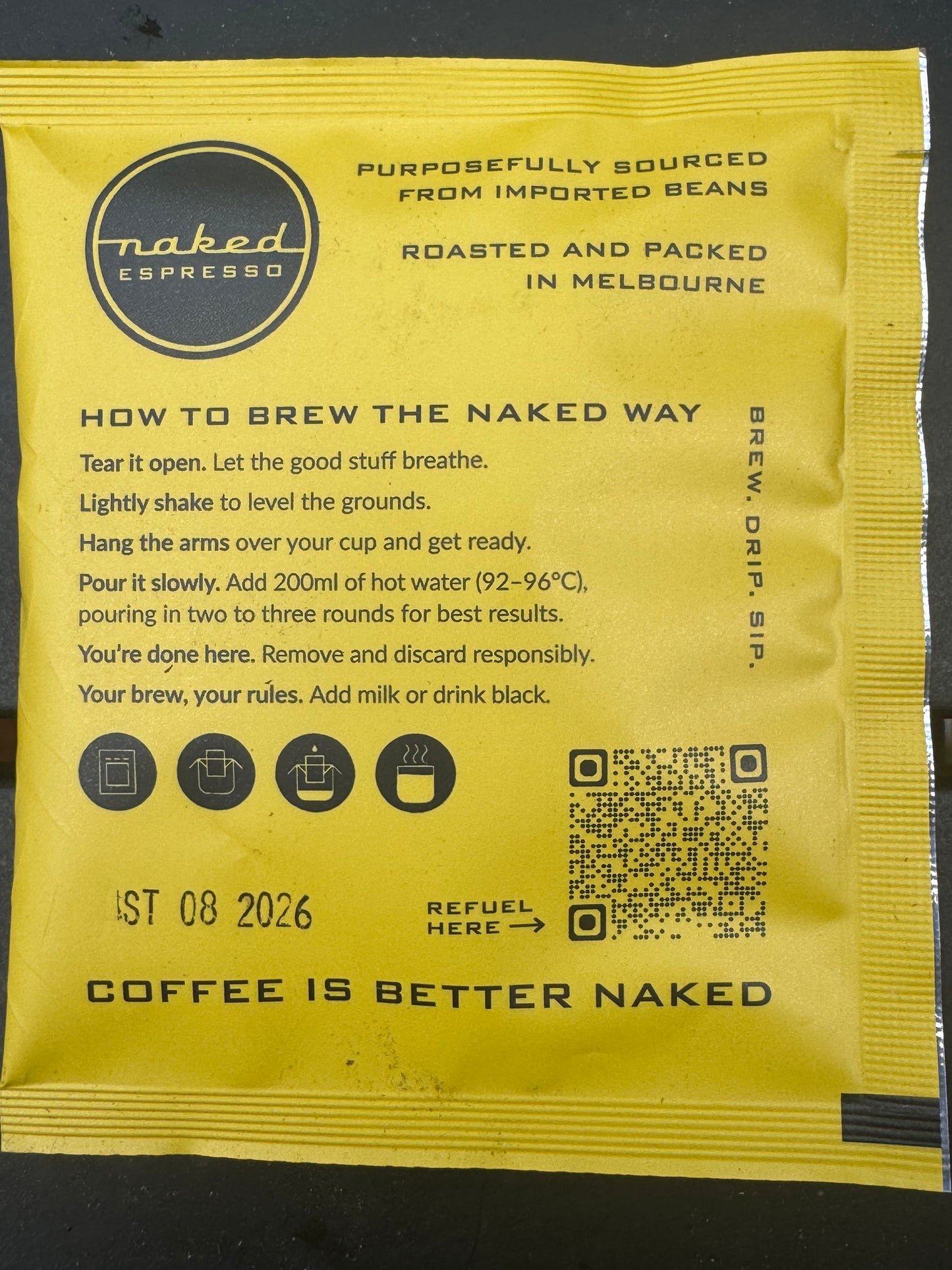 Naked Drip Bag
