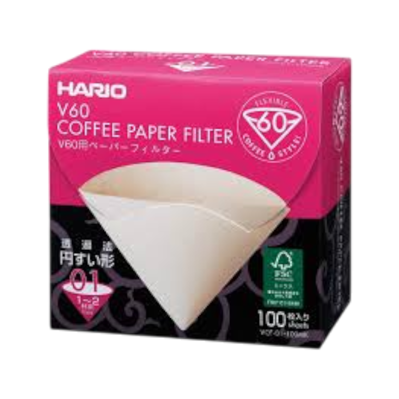 HARIO - V01 Paper Filters (100) V60