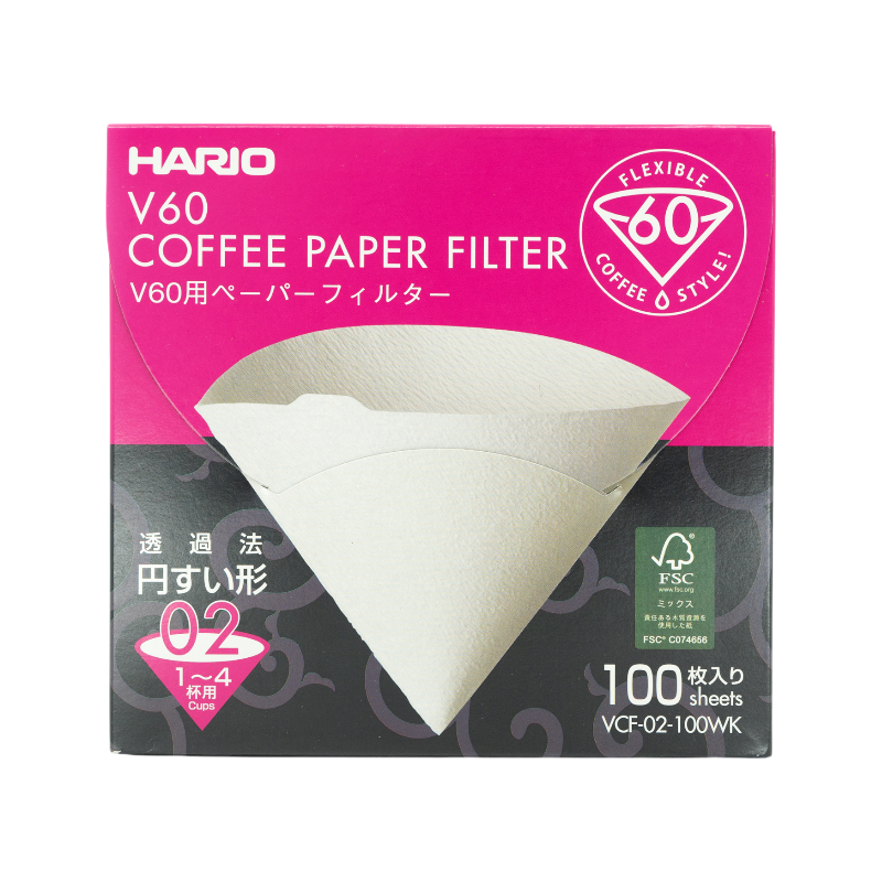 HARIO - V02 Paper Filters (100) V60