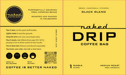 Naked Drip Bag