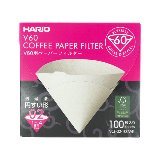 HARIO - V02 Paper Filters (100) V60